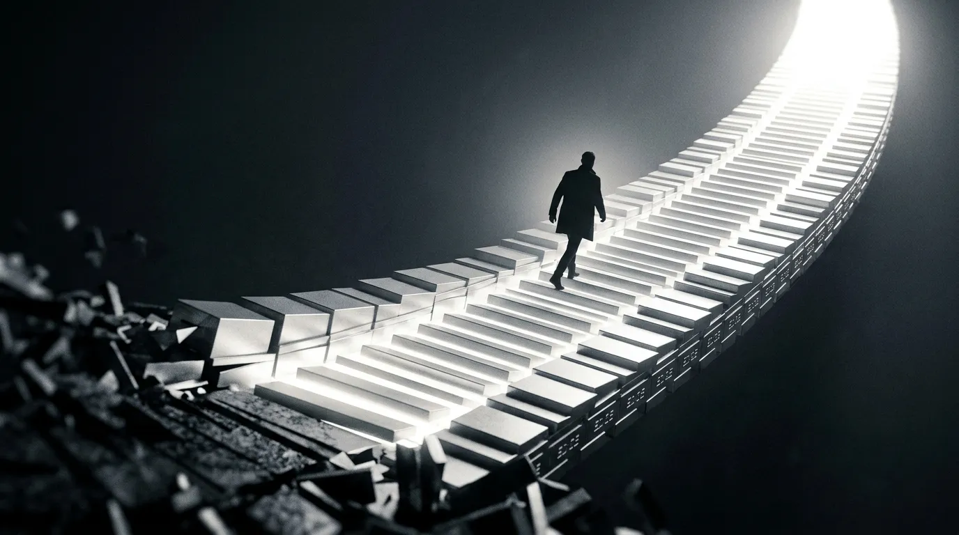 This image concludes the article's visual argument under the section explaining the institutional 'Mechanism'. It acts